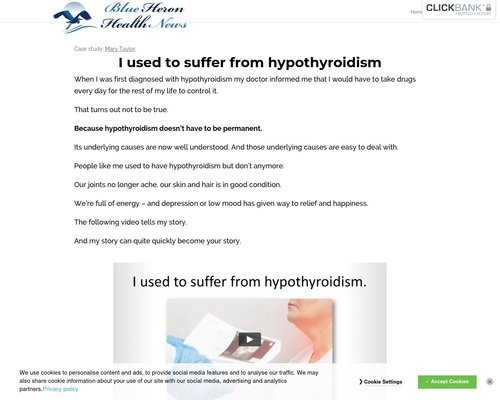 My Hypothyroidism vsl cb | Blue Heron Well being Information My Hypothyroidism vsl cb | Blue Heron Well being Information