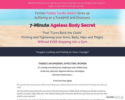 7 Minute Ageless Physique Secret 7 Minute Ageless Physique Secret
