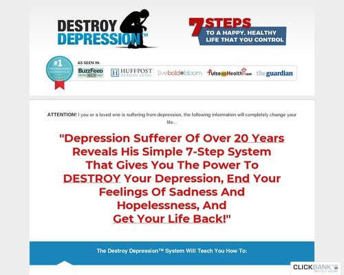 Destroy Melancholy ™ – 0 New Aff Bonus Destroy Melancholy ™ – 0 New Aff Bonus