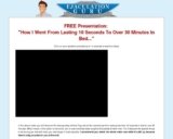 Ejaculation Guru: How To Final Over 30 Minutes In Mattress Naturally