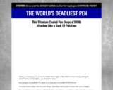 Stinger Self-Protection Tactical Pen – Survival Life