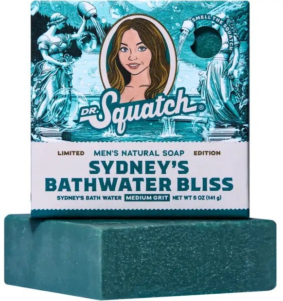 Sydney Sweeney Is Promoting You Her Tub Water Infused in a Bar of Cleaning soap