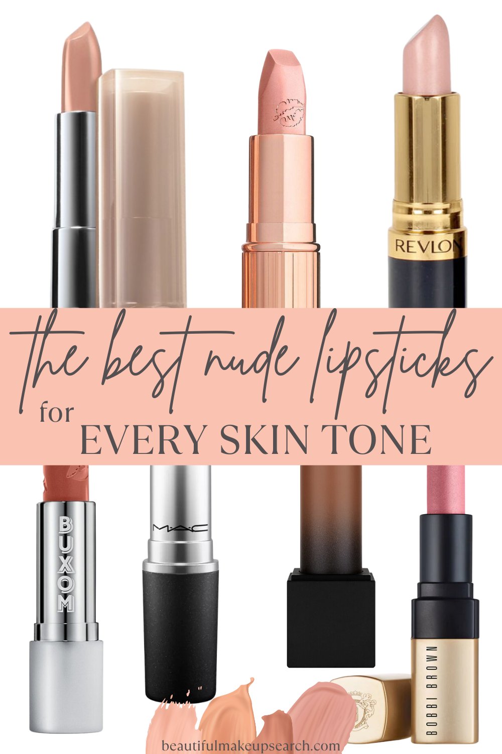 The Finest Nude Lipstick Shades for Each Pores and skin Tone