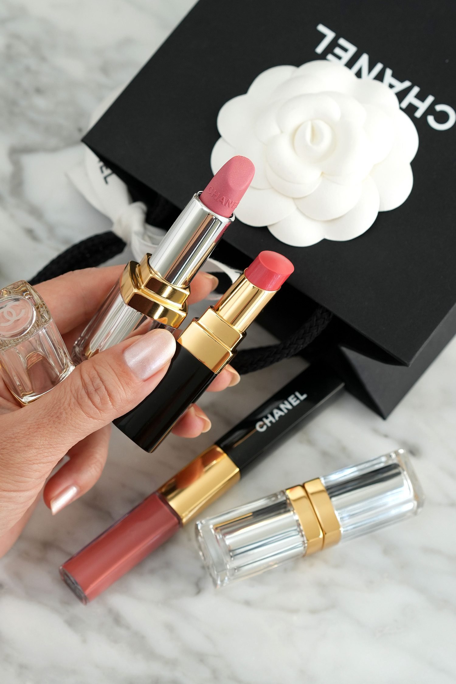 Chanel Lip Haul: 31 Le Rouge, Le Rouge Duo Extremely Tenue + Rouge Coco Flash