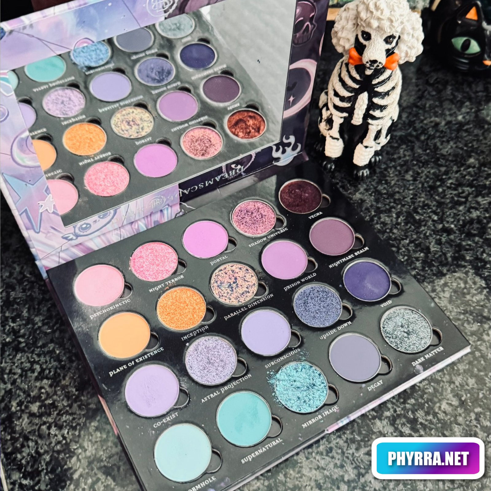 Bellabeautebar Darkish Dreamscape Palette Overview