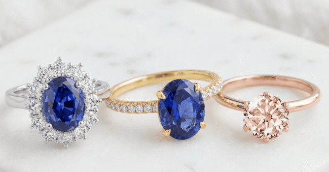 The Distinctive Character Of A Sapphire Diamond Engagement Ring