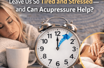 Why Does Daylight Saving Time Change Go away Us So Drained and Burdened — and Can Acupressure Assist?