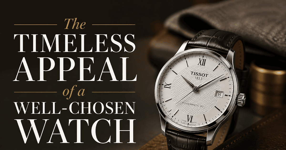 The Timeless Attraction of a Effectively-Chosen Watch
